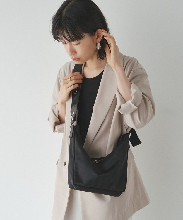 russet ナイロン2WAYミニショルダーバッグ(SF-261) Black
