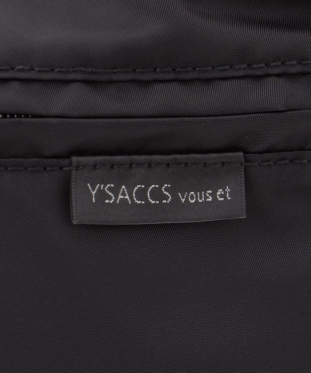 Y'SACCS 【Y’SACCS vous et】サイドジップショルダー ブラック