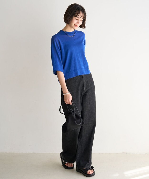 UNFILO ミニ ショルダーバッグ ブラック