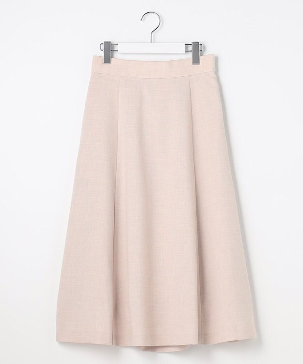 Feroux 【先行予約】パール釦ペプラムジャケット×スカート セットアップ ピンク系