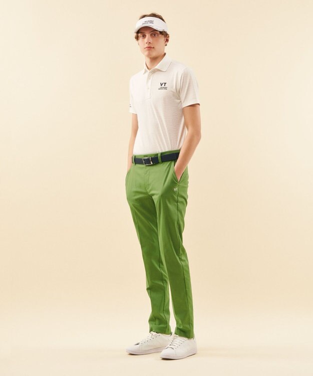 23区GOLF 【MEN】【ストレッチ】アポロック ストレッチパンツ グリーン系