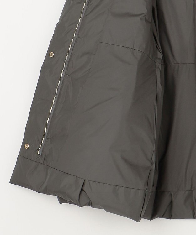 組曲 【洗える】パフィダウンジャケット カーキ系