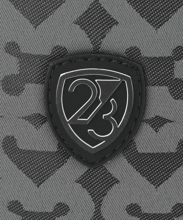 23区GOLF 【UNISEX】モノグラムカートバッグ　保冷機能で夏場のラウンドも便利！ ブラック系5