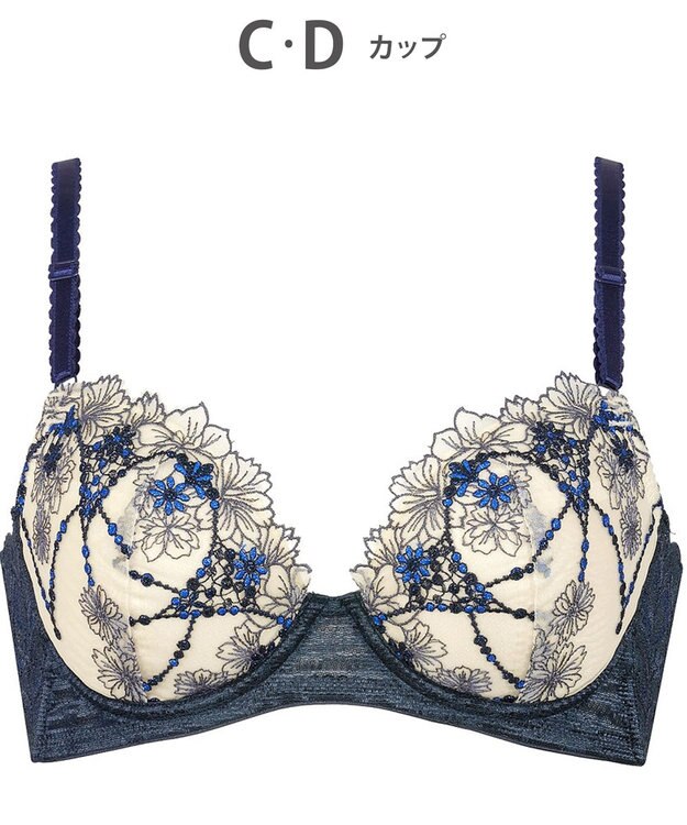 Wing ブラジャー 背中の段差をスムージング 脇高設計 脇から背中すっきり バストの脇流れをブロック 【後ろ姿きれいブラ】 ブラ KB2719 ウイング／ワコール コン