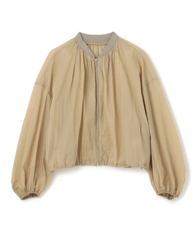 uncrave 【撥水・洗濯機洗い可】シアープルーフナイロン ブルゾン（uncrave STANDARD） ベージュ