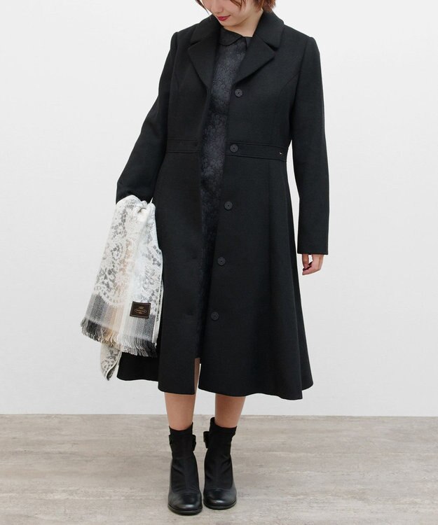 TOCCA JAQUARD LACE STOLE ストール ホワイト系