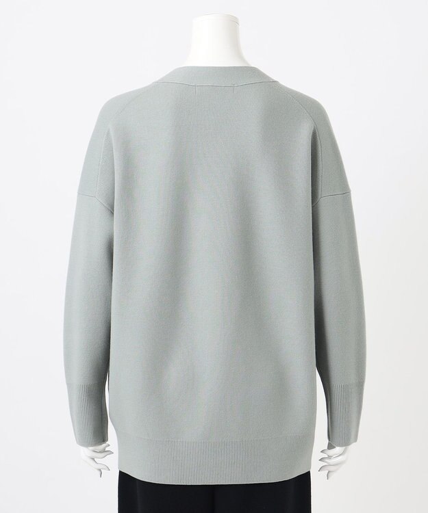 23区 【エステータ】エアリースパンウール カーディガン ミントグリーン系