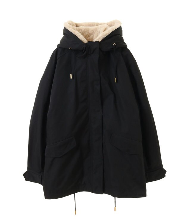 earth music&ecology マルチウェイマウンテンパーカー ブラック