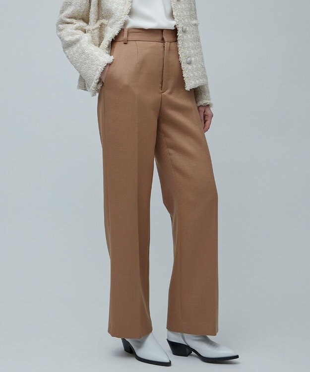 BEIGE， TOURNELLES / ストレートパンツ Camel