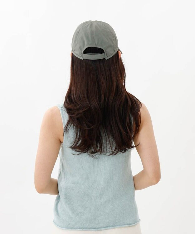 AURORA 【AURORA（オーロラ）】サマーシールド　広つばキャップ カーキ