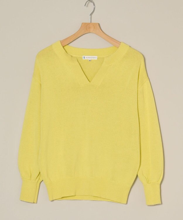 ONWARD Reuse Park 【組曲】ニット春夏 イエロー