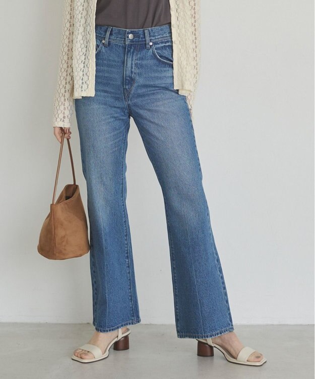 WEGO 【ANGIE VINTAGE/SMLサイズ展開】ブーツカットデニムパンツ