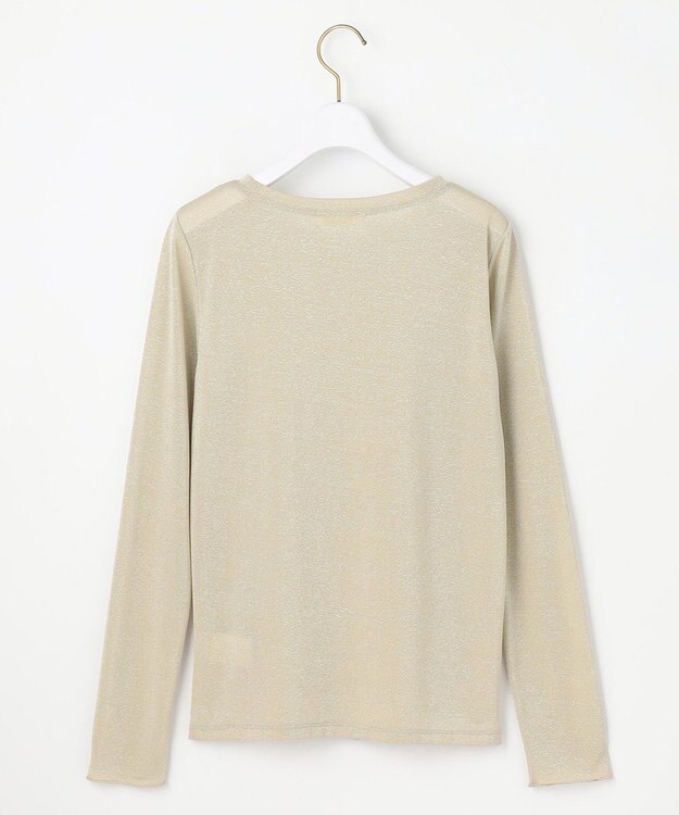 ANY SIS 【洗える】シアーラメ インナー シャンパン