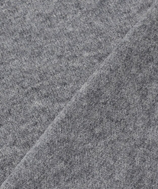 BEIGE， 【WEB限定・洗える】ROGAN / バイカラーウールクルーネックニット M Gray x C Gray