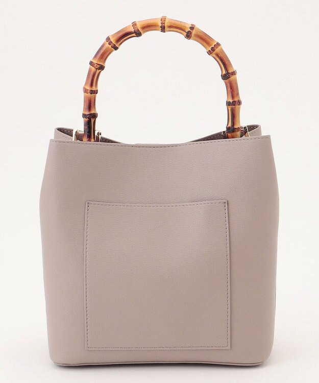 J.PRESS LADIES 【3点セット・A4サイズ収納可】マトリョーシカ トート バッグ グレー系