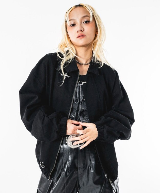 WEGO 【ユニセックス着用ITEM】ファイヤーマンジャケット ブラック