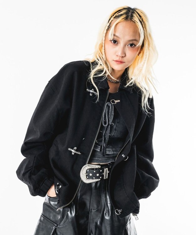 WEGO 【ユニセックス着用ITEM】ファイヤーマンジャケット ブラック