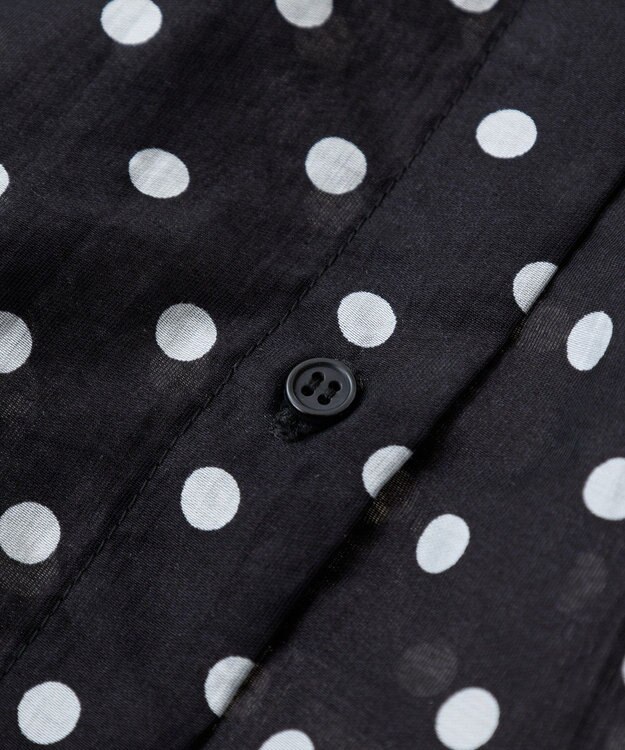 AMERICAN HOLIC 【WEB限定】ドットドロストシャツ Black