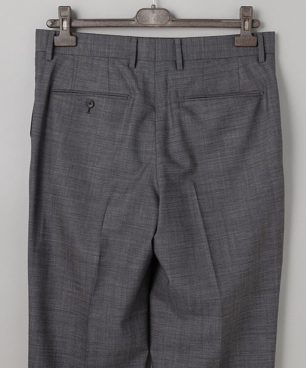 GOTAIRIKU 通年素材【横伸度15％のストレッチ】タスマニア100% SUPER120'sスーパーストレッチ トロピカルスーツ ライトグレー系8