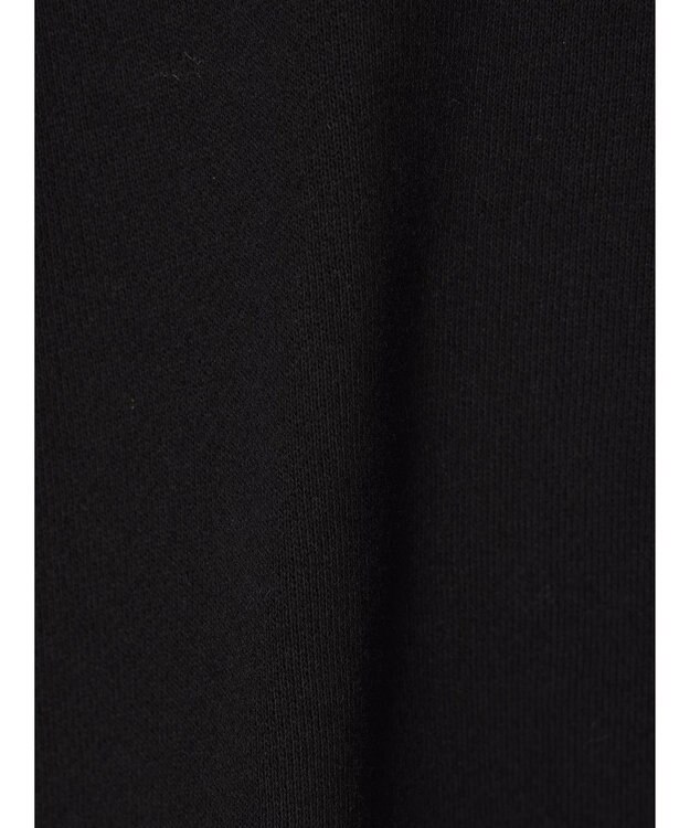 CRAFT STANDARD BOUTIQUE 裏起毛クルーネックチュニック Black