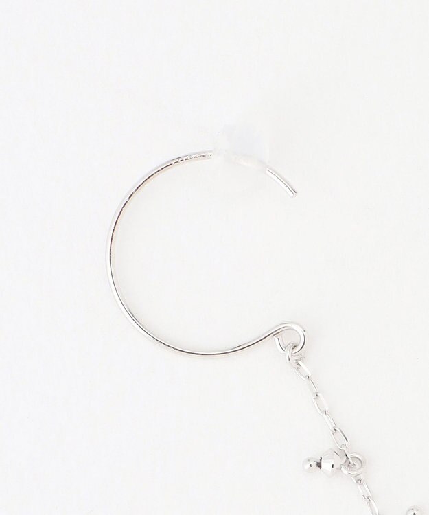 TOCCA 【WEB限定】SEEDS PEARL PIERCED EARRINGS K10ホワイトゴールド 淡水パールピアス ホワイトゴールド系