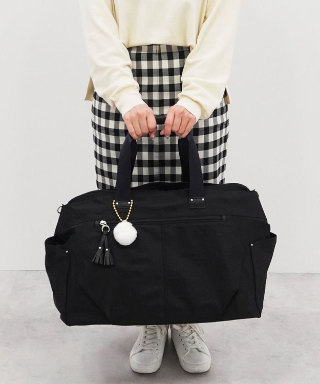 ACE BAGS & LUGGAGE kanana project collection タッセル-e ボストンバッグ 68875 ブラック