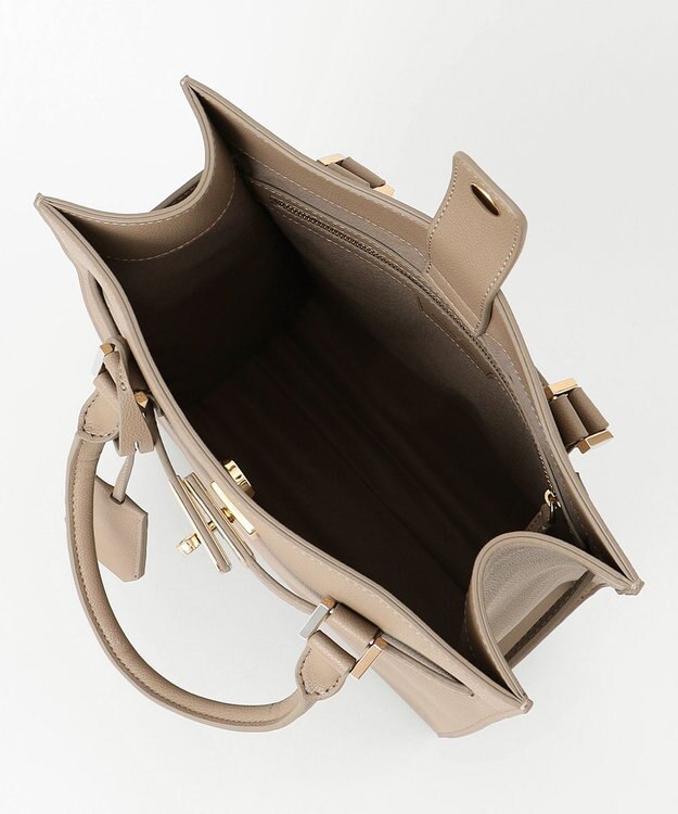 23区 ベルト付き トート バッグ ブラウン系