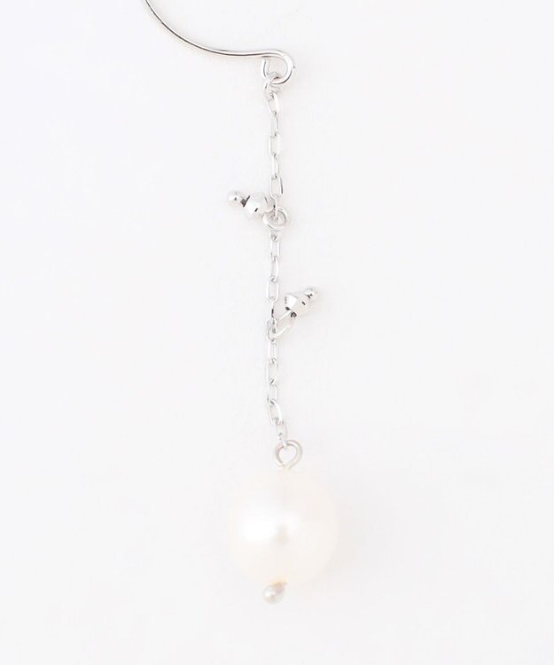 TOCCA 【WEB限定】SEEDS PEARL PIERCED EARRINGS K10ホワイトゴールド 淡水パールピアス ホワイトゴールド系