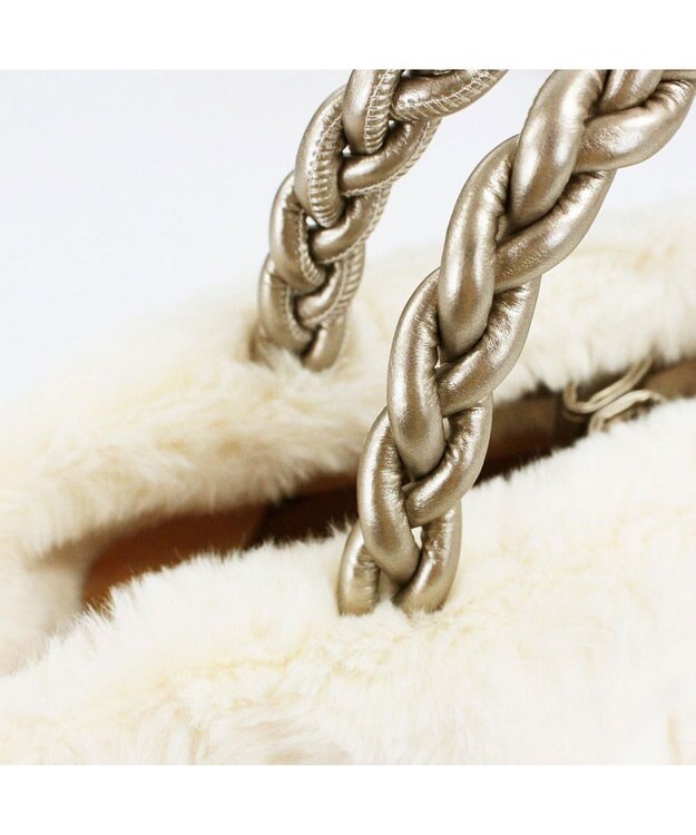 ROOTOTE 1262【エコファートート】LT.デリ.ファーバスケット-A 04：オフホワイト