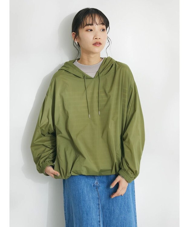 CRAFT STANDARD BOUTIQUE シアーアノラックパーカー Khaki