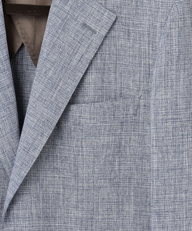 GOTAIRIKU 【完全オリジナル素材】タイワンタフタ ジャケット ダルブルー系