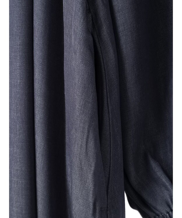 Green Parks ・ｆｕｒｒｙ　ｒａｔｅ　バックレースアップワンピース Light Gray