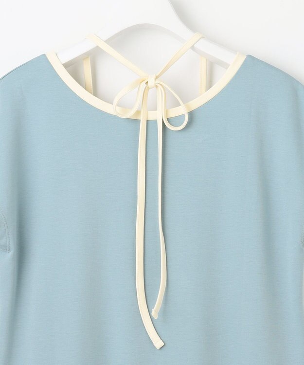 Feroux 【セットアイテム】カットレイヤード ワンピース スカイブルー系