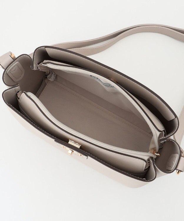 ANY マジカルライトメタルショルダーバッグ ライトグレー