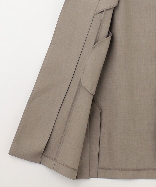 ANY 【洗濯機可能/セットアップ対応】イージケアスタイルアップジレ ライトモカ