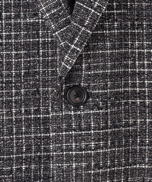 JOSEPH HOMME カスリライトツィード　ジャケット グレー系3