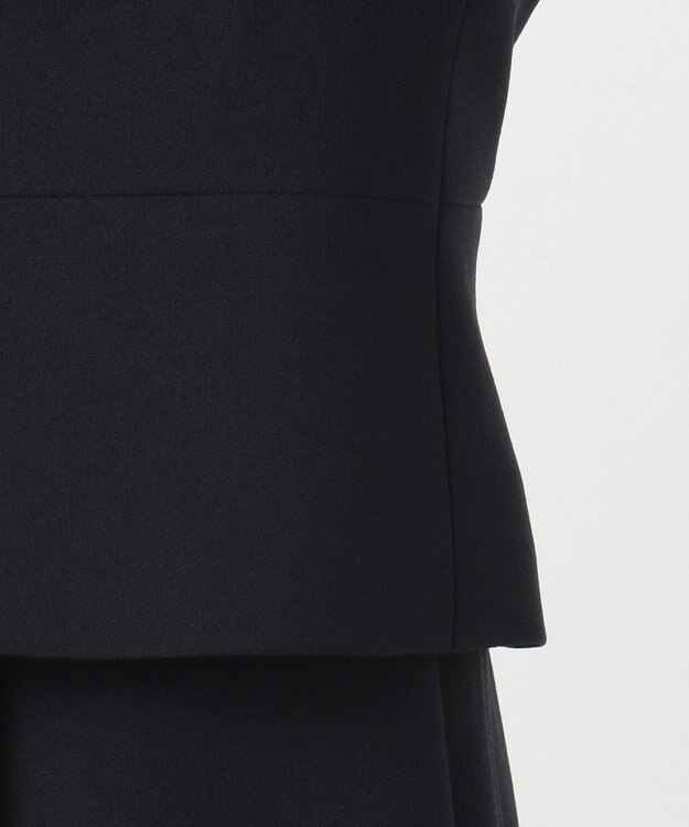 自由区 FORMAL 【お受験/セレモニーに】濃紺　洗える/衿取り外し　ワンピース+ジャケット ネイビー系