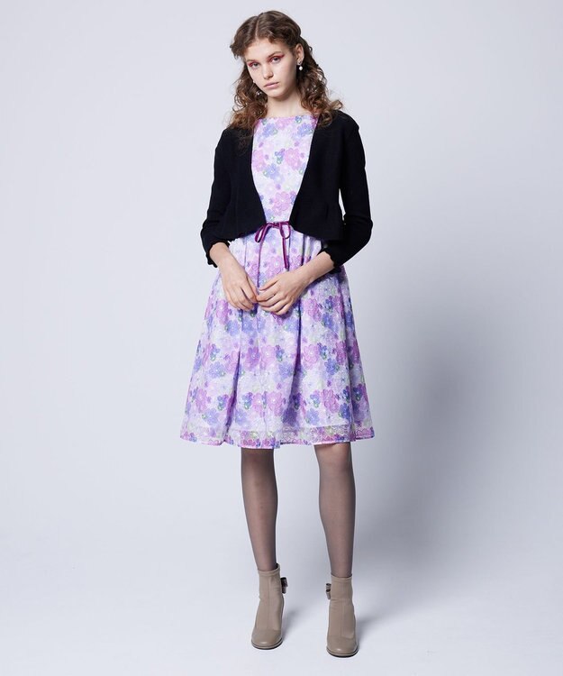 TOCCA 【洗える】BUTTERFLY BUSH ドレス オールドローズ系7