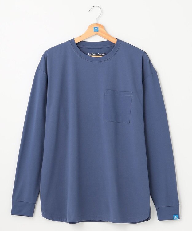 SHARE PARK MENS 【UNISEX】UVカット アートコラボロングTシャツ〈Hammock〉（L・XLサイズ） アッシュネイビー