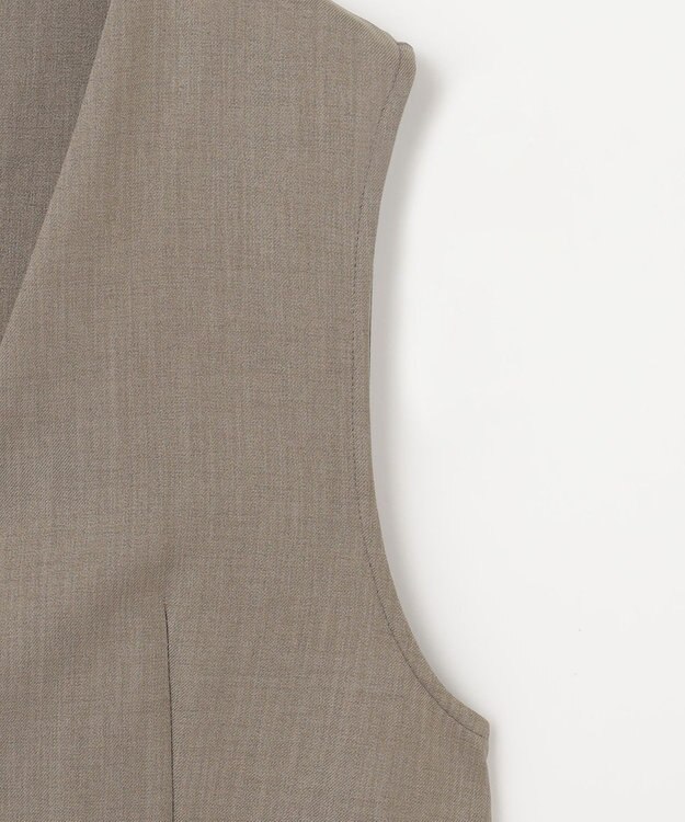 ANY 【洗濯機可能/セットアップ対応】イージケアスタイルアップジレ ライトモカ