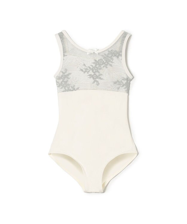 Chacott ノースリーブレオタード オフホワイト