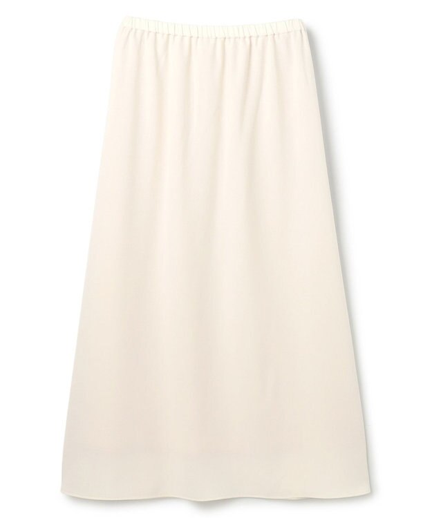 uncrave ドライタッチトロ フレアスカート エクリュ