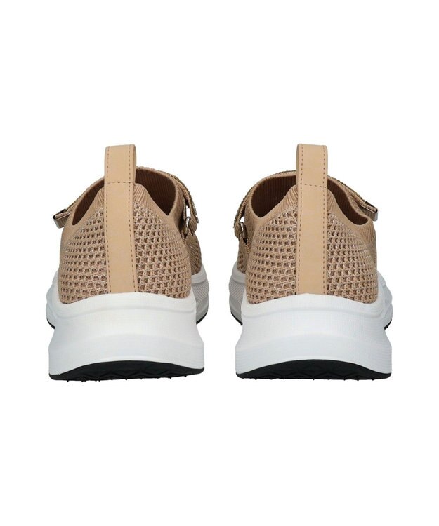 Bridget Birkin 【Bridget Birkin】ベルトストーンニットスニーカー ベージュ