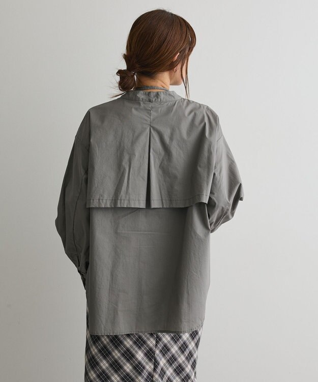 CRAFT STANDARD BOUTIQUE ヨークデザインシャツ Dark Gray