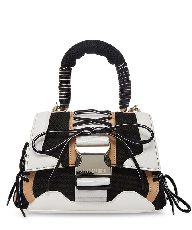 STEVE MADDEN BDIEGO スニーカーディテールミニバッグ タン