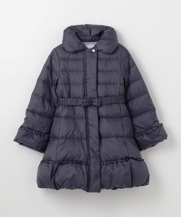 組曲 KIDS 【110-140㎝】ロング ダウン ネイビー系