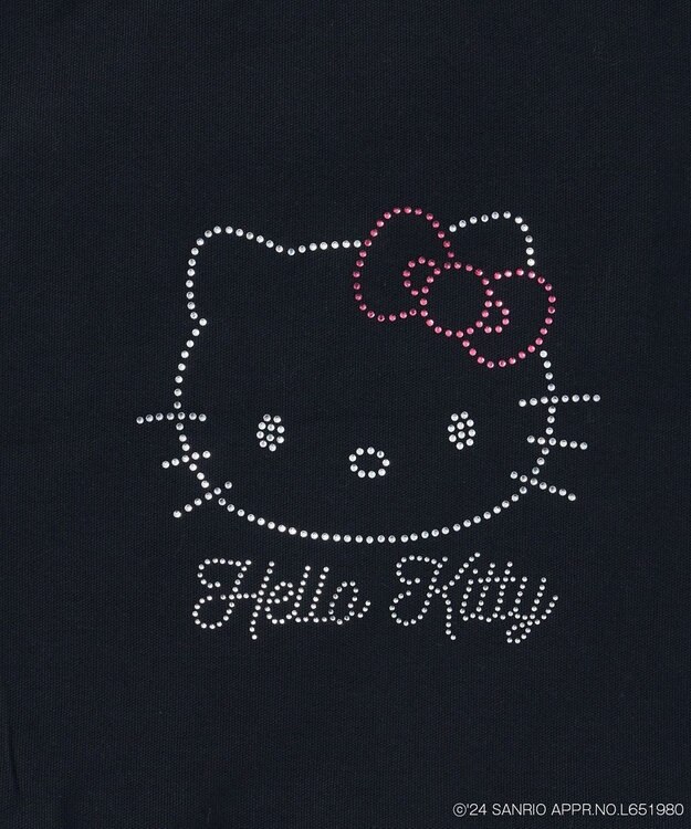 WEGO 【サンリオ】HELLOKITTYコラボトートバッグ ブラック