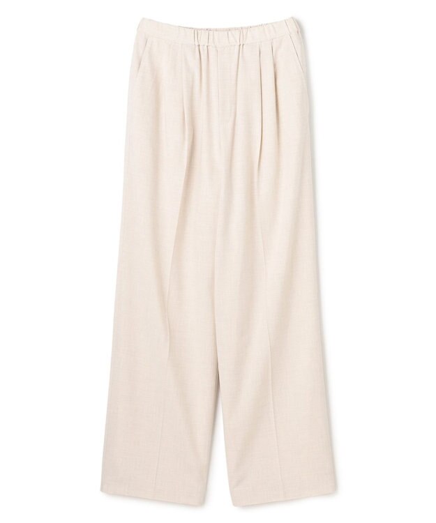 BEIGE， APOPHY / ステッチディテールイージータックパンツ OatMeal