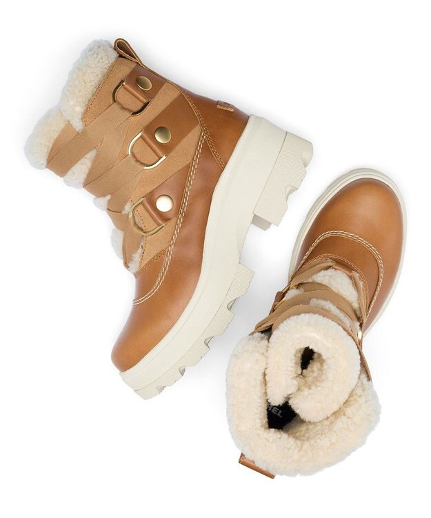 SOREL SOREL/ ジョアンフォーワード　コージーブーツウォータープルーフ /ソレル Tawny Buff、 Honey White