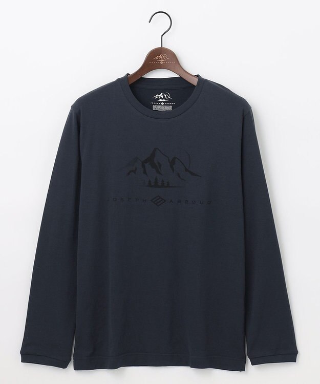 JOSEPH ABBOUD MOUNTAIN ロゴ Tシャツ ネイビー系